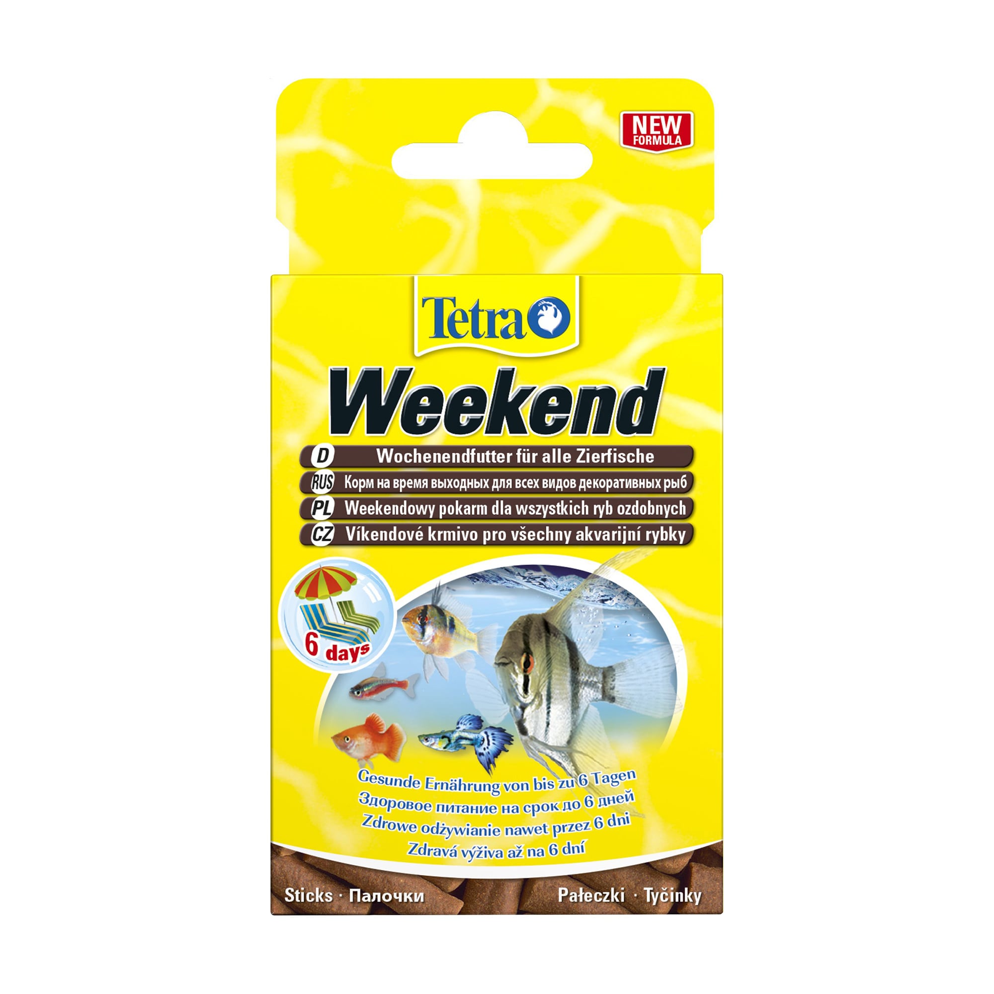 Корм для декоративних риб Tetra Weekend в паличках, 20 шт